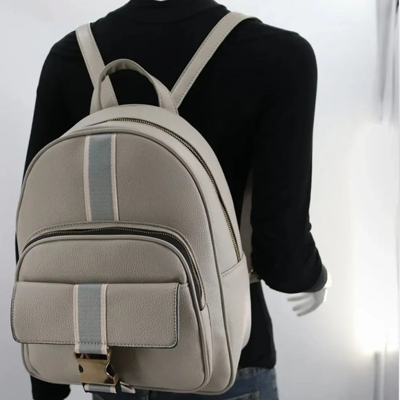 Backpack Purses in Blush Pink, Gray Blue, or Black Red, New with Tag - Picture 11 of 15